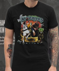 Dirk Nowitzki Dallas Mavericks Mitchell & Ness Crowned T Shirt 2 Dirk Nowitzki Dallas Mavericks Mitchell & Ness Crowned T Shirt