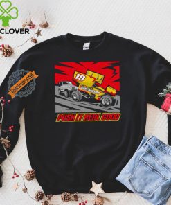 Dirtrackr Push It Real Good Sprint Car T shirt