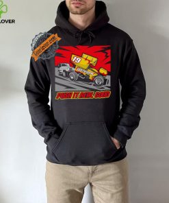 Dirtrackr Push It Real Good Sprint Car T shirt
