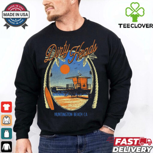 Dirty Heads Off Duty Tour Huntington Beach CA Shirt