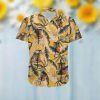 Coconut Pattern Flute Custom Name Women Hawaiian Aloha Beach Button Up Shirt For Fluters On Summer Vacationz
