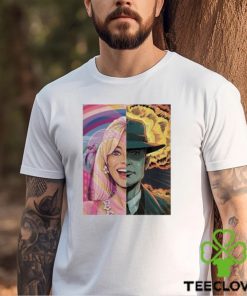 Discussingfilm Barbie Vs Oppenheimer Art By Jonattfieldart shirt