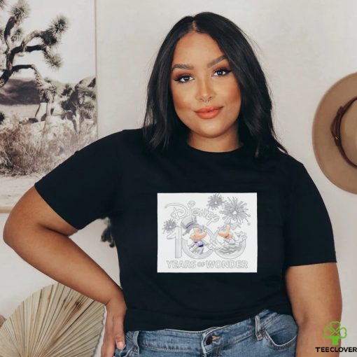 Disney 100 Years Of Wonder Mickey And Minnie Mouse Tshirt