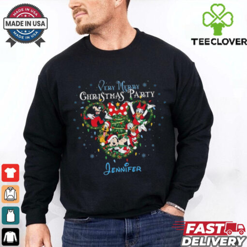 Disney 2024 Family Christmas Shirt, Merry Christmas Mickey And Friends Shirt