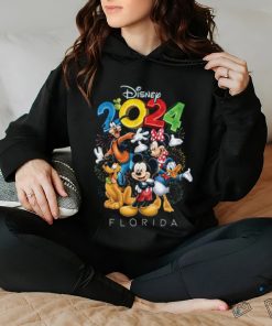 Disney 2024 Florida Mickey & Friends Party Black YouthTee hoodie, sweater, longsleeve, shirt v-neck, t-shirt