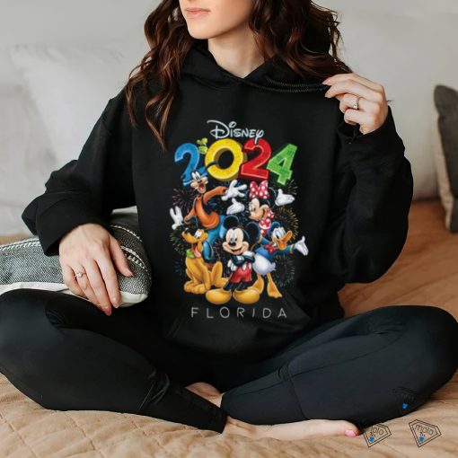 Disney 2024 Florida Mickey & Friends Party Black YouthTee hoodie, sweater, longsleeve, shirt v-neck, t-shirt