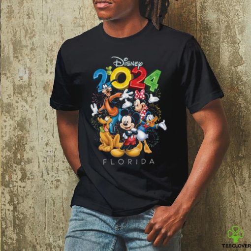 Disney 2024 Florida Mickey & Friends Party Black YouthTee hoodie, sweater, longsleeve, shirt v-neck, t-shirt