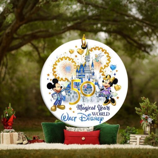 Disney 50th Anniversary Christmas Ornament