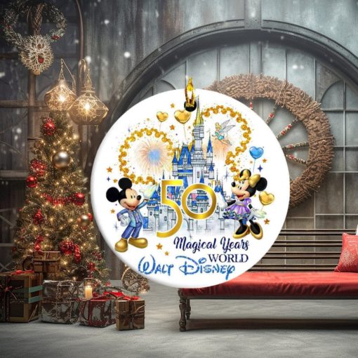 Disney 50th Anniversary Christmas Ornament
