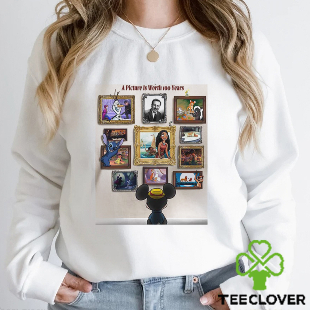 Disney A Picture Is Worth 100 Years Early Poster Idea For Once Upon A Studio Unisex T Shirt Disney A Picture Is Worth 100 Years Early Poster Idea For Once Upon A Studio Unisex T Shirt