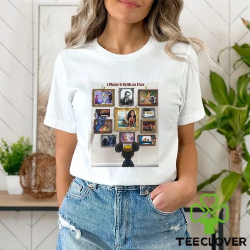 Disney A Picture Is Worth 100 Years Early Poster Idea For Once Upon A Studio Unisex T Shirt