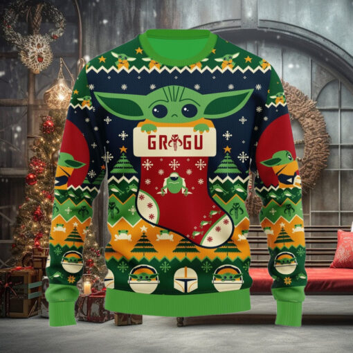 Disney Baby Yoda Ugly Christmas Sweater