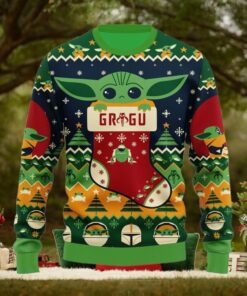 Disney Baby Yoda Ugly Christmas Sweater