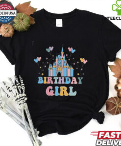Disney Birthday Girl Birthday Crew T Shirt