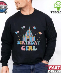 Disney Birthday Girl Birthday Crew T Shirt