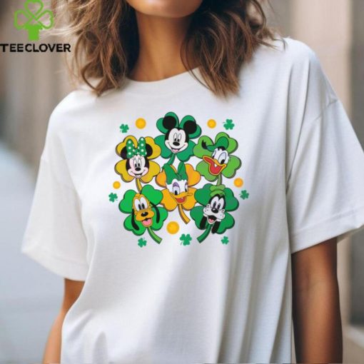 Disney Characters Shamrock St Patricks Day hoodie, sweater, longsleeve, shirt v-neck, t-shirt