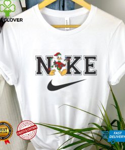 Disney Christmas Donald Duck Nike Logo 2023 Shirt