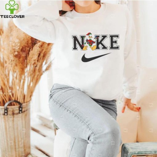 Disney Christmas Donald Duck Nike Logo 2023 Shirt