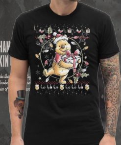 Disney Christmas Winnie The Pooh Ugly Sweater Style Designed T shirt