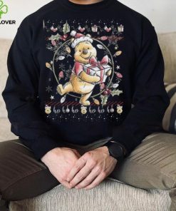 Disney Christmas Winnie The Pooh Ugly Sweater Style Designed T shirt