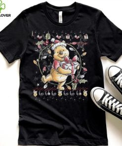 Disney Christmas Winnie The Pooh Ugly Sweater Style Designed T shirt