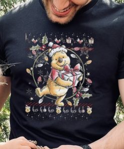 Disney Christmas Winnie The Pooh Ugly Sweater Style Designed T shirt
