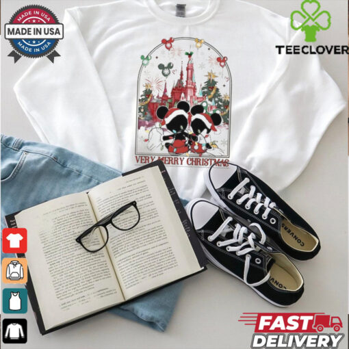 Disney Couples Christmas Shirt, Mickey And Minnie Christmas Shirt