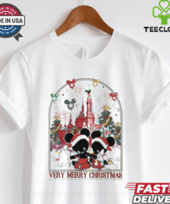 Disney Couples Christmas Shirt, Mickey And Minnie Christmas Shirt