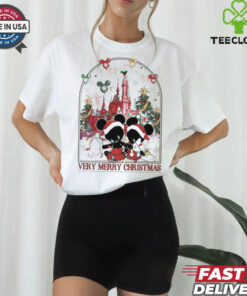 Disney Couples Christmas Shirt, Mickey And Minnie Christmas Shirt