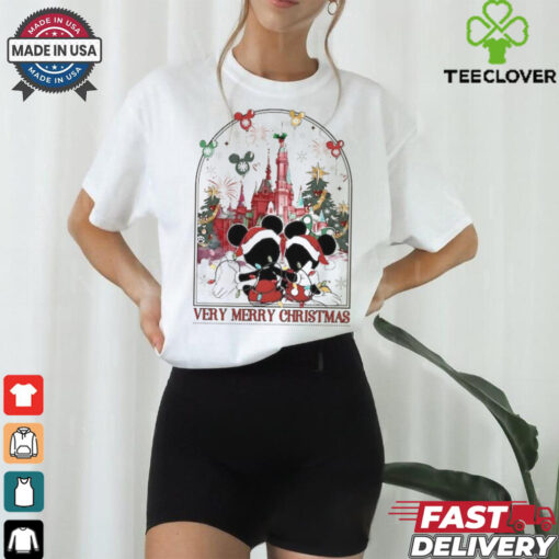 Disney Couples Christmas Shirt, Mickey And Minnie Christmas Shirt