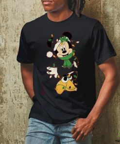 Disney Couples Mickey and Minnie Mouse Christmas Lights shirt