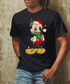 Disney Couples Mickey and Minnie Mouse Christmas Lights shirts