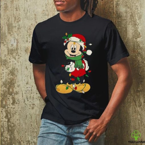 Disney Couples Mickey and Minnie Mouse Christmas Lights hoodie, sweater, longsleeve, shirt v-neck, t-shirts