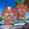 Mickey Friends Hawaiian Christmas Santa Claus Green Disney Hawaii Shirt