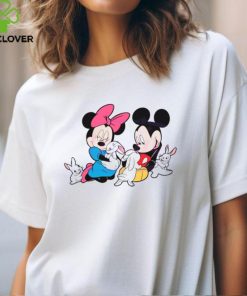 Disney Easter Mickey Minnie Bunny shirgt