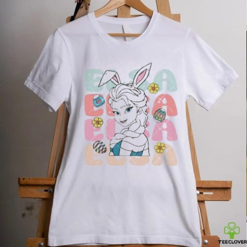Disney Elsa Princess Easter Elsa Bunny shirt