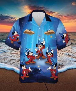 Disney Fantasia Sorcerer Mickey Hawaii Shirt