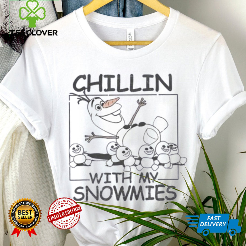 Disney Frozen Olaf Chillin With My Snowmies Portrait Christmas Shirt Disney Frozen Olaf Chillin With My Snowmies Portrait Christmas Shirt