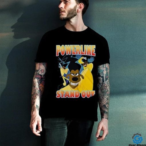 Disney Goofy Movie Powerline Stand Out Tour Mens T shirt