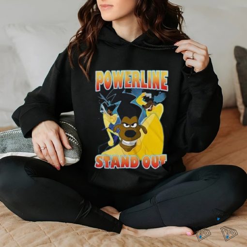 Disney Goofy Movie Powerline Stand Out Tour Mens T shirt
