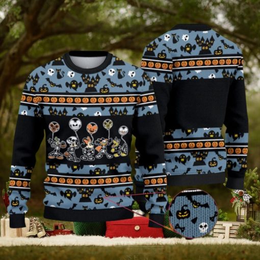 Disney Halloween Christmas 3D Ugly Sweater