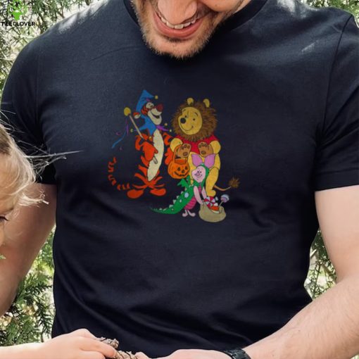 Disney Halloween Winnie The Pooh Costumed Trio T Shirt, Trick Or Treat shirt