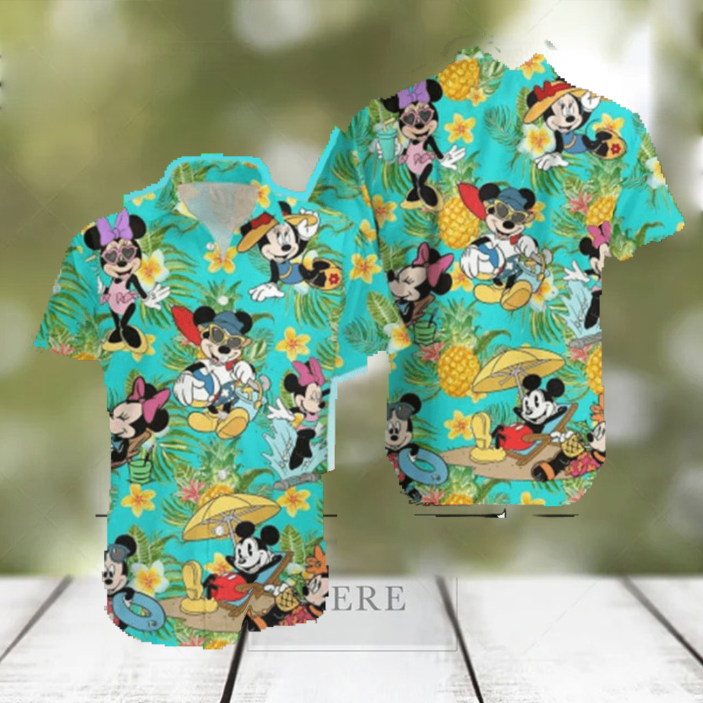 Disney Hawaiian Shirt Disney Mickey Mouse Hawaiian Pineapple Limited Edition  Aloha Shirt  Hawaiian Beach Short Disney Hawaiian Shirt Disney Mickey Mouse Hawaiian Pineapple Limited Edition  Aloha Shirt  Hawaiian Beach Short