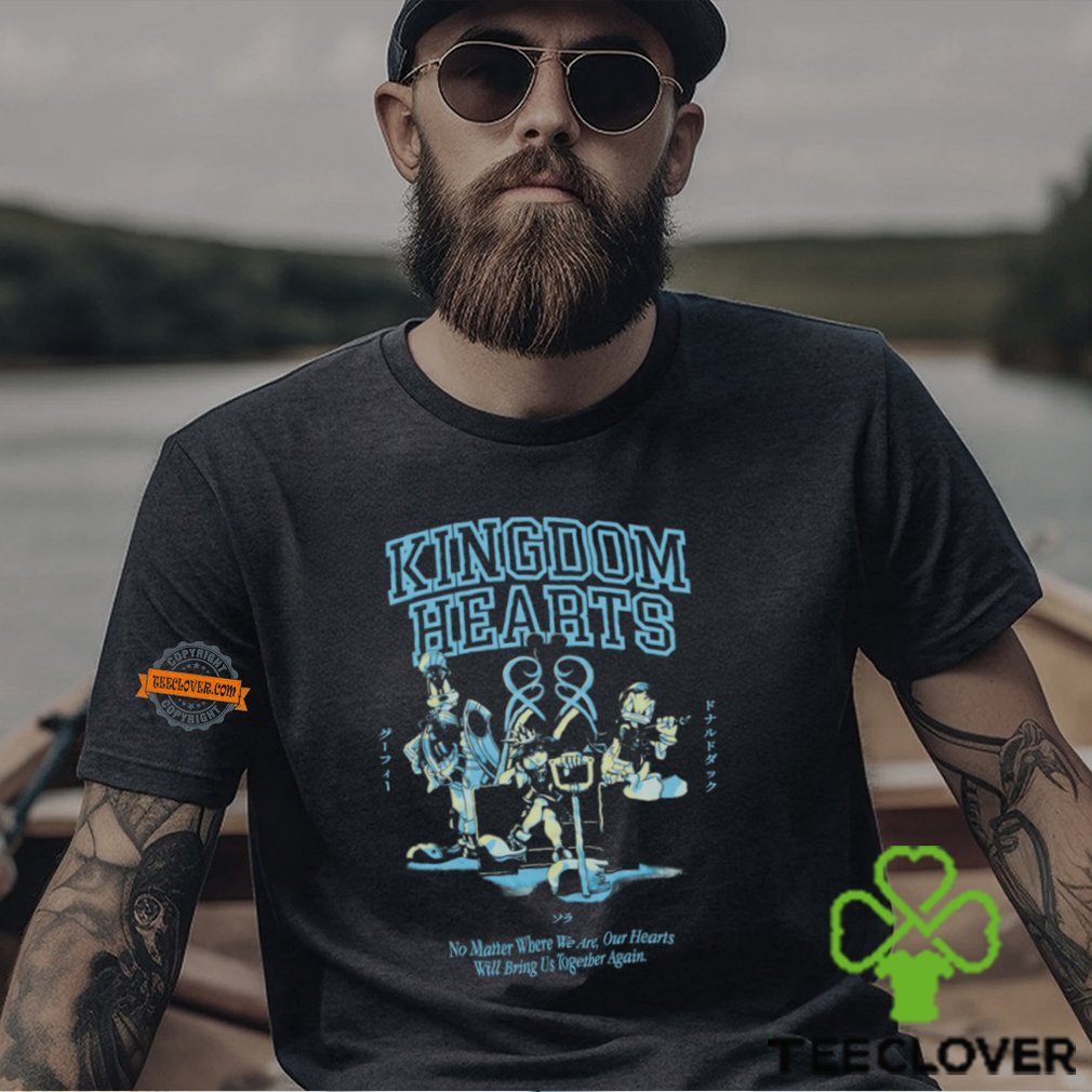 Disney Kingdom Hearts Group Portrait Cropped Ringer T Shirt Disney Kingdom Hearts Group Portrait Cropped Ringer T Shirt