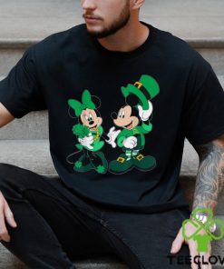 Disney Leprechaun Mickey Minnie Shamrock St. Patrick’s Day T Shirt