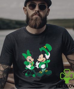 Disney Leprechaun Mickey Minnie Shamrock St. Patrick’s Day T Shirt