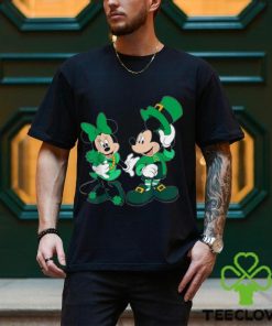 Disney Leprechaun Mickey Minnie Shamrock St. Patrick’s Day T Shirt