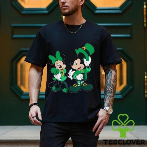 Disney Leprechaun Mickey Minnie Shamrock St. Patrick’s Day T Shirt