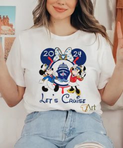 Disney Lets Cruise 2024 Mickey Minnie Captain hoodie, sweater, longsleeve, shirt v-neck, t-shirt