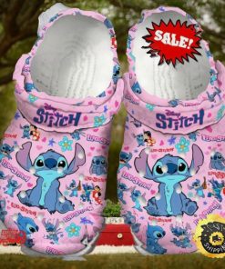 Disney Lilo And Stitch Valentine Clogs Shoes
